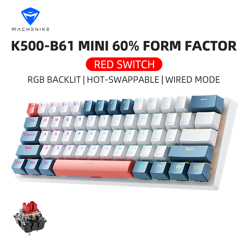Gaming Keyboard Magnetic Switches - K500-B61 Machenike Mini Keybaord meccanico Fattore
