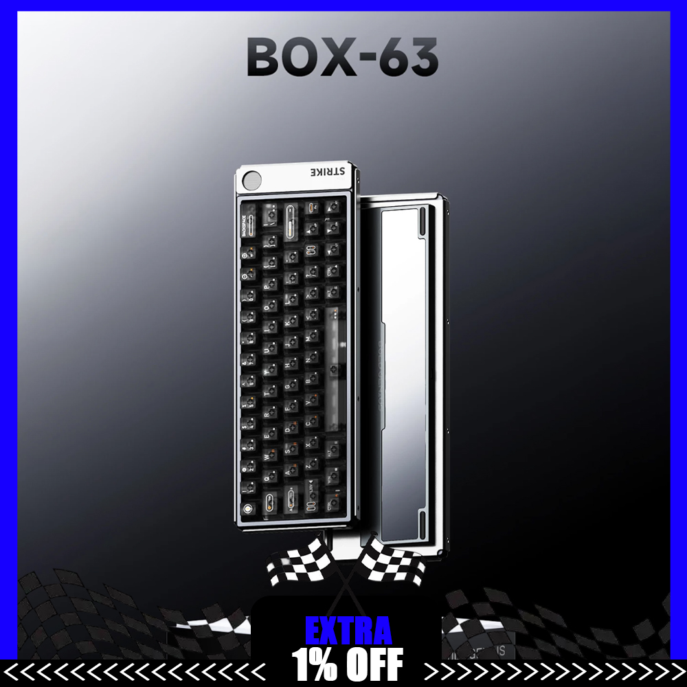 Gaming Keyboard Hall Effect Switches - Tastiera Meccanica AULA BOX63 con Switch