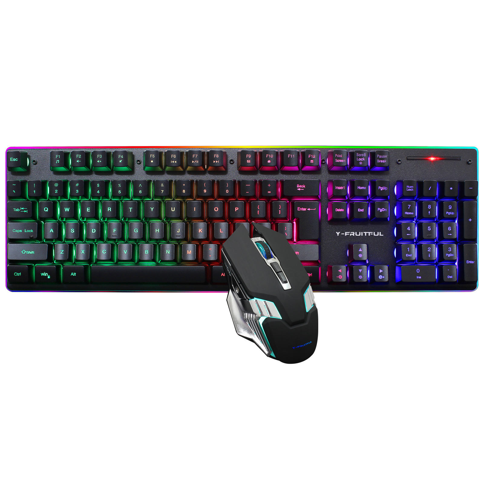 Gaming Keyboard And Mouse Combo - Combo tastiera e mouse meccanici da