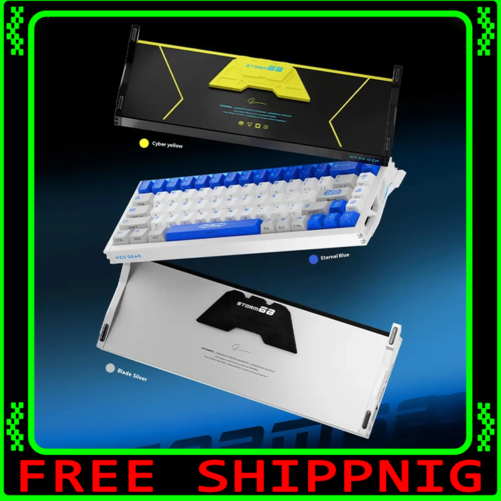 Gaming Keyboard Magnetic Switches - NZO STORM68 Tastiera con interruttore magnetico