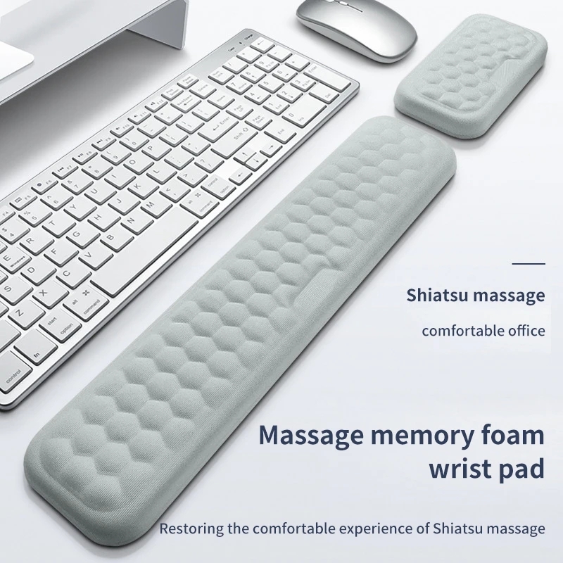 Gaming Keyboard Ergonomic - Poggiapolsi per tastiera con poggiapolsi per