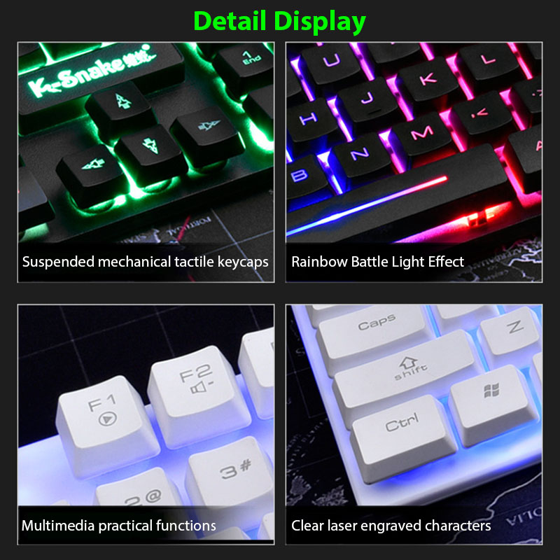 Set tastiera e mouse KM320 Tas - Gaming Keyboard And Mouse Combo recensione e prezzo