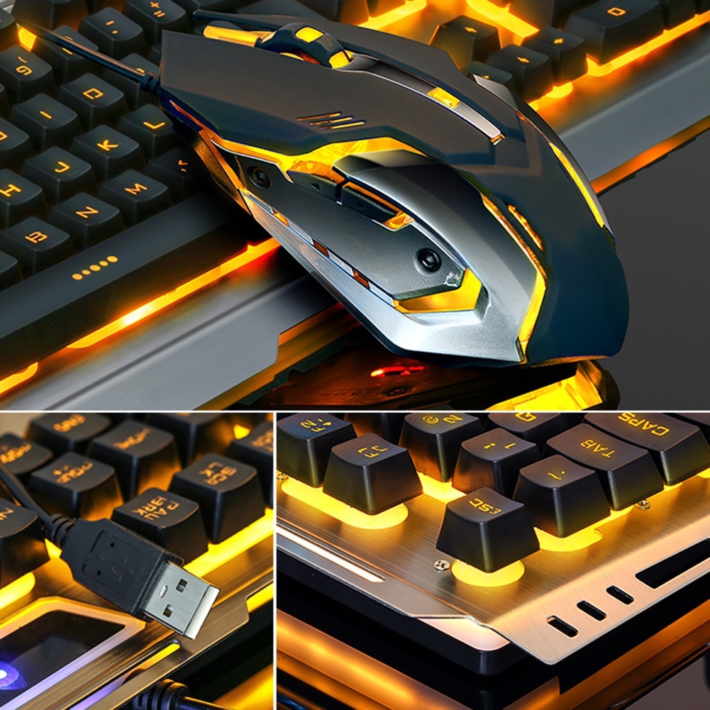 Combo Tastiera Meccanica USB C - Gaming Keyboard And Mouse Combo recensione e prezzo