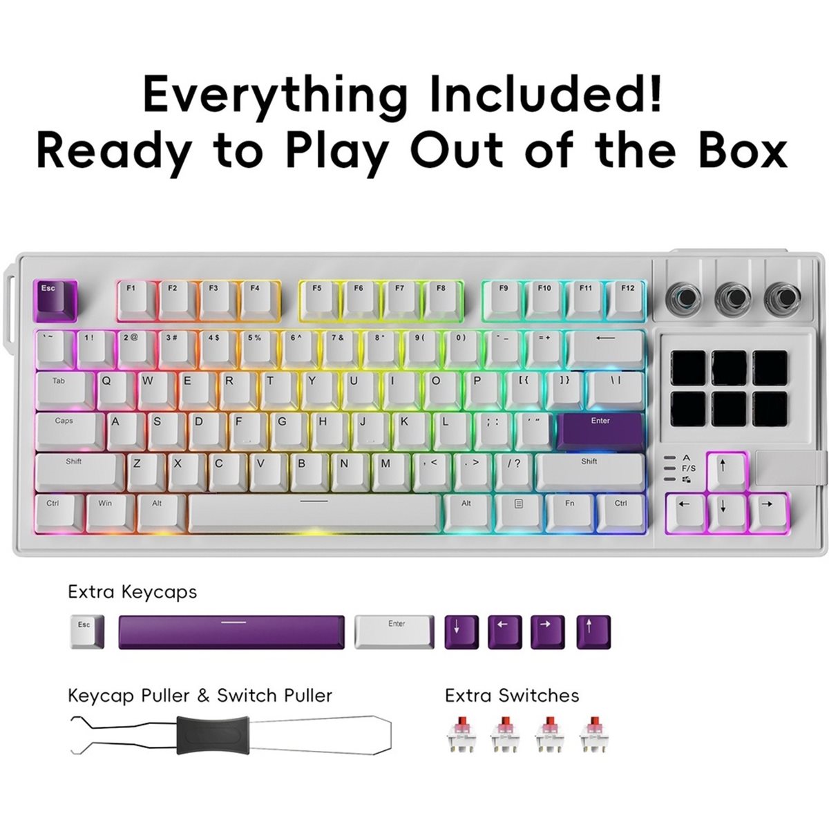 Aggiornamento. Tastiera Meccan - Gaming Keyboard Ergonomic recensione e prezzo