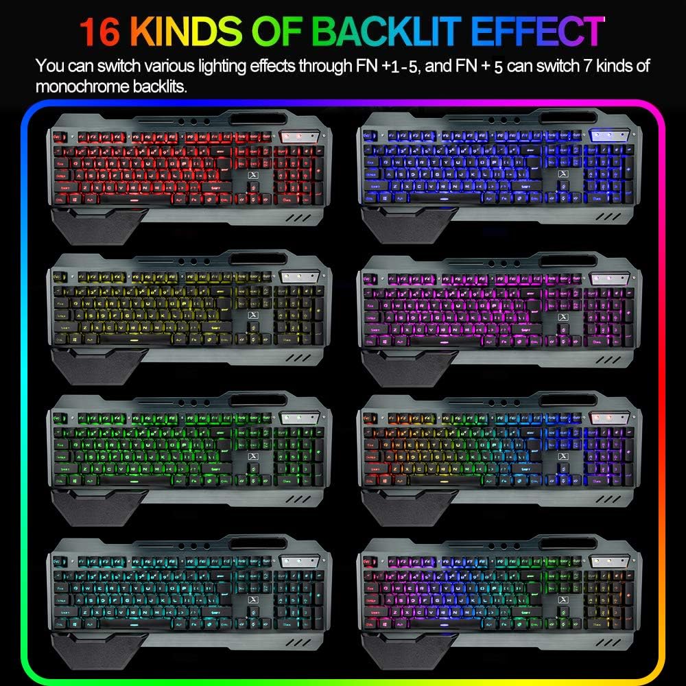 Combinazione tastiera e mouse  - Gaming Keyboard Ergonomic recensione e prezzo