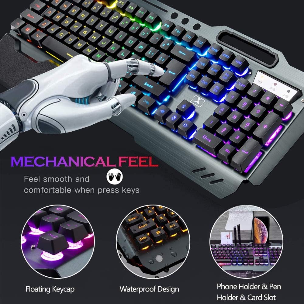 Combinazione tastiera e mouse  - Gaming Keyboard Ergonomic recensione e prezzo