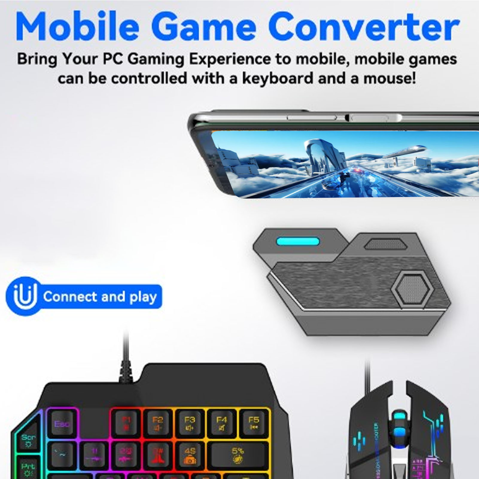Pacchetto combinato per giochi - Gaming Keyboard And Mouse Combo recensione e prezzo