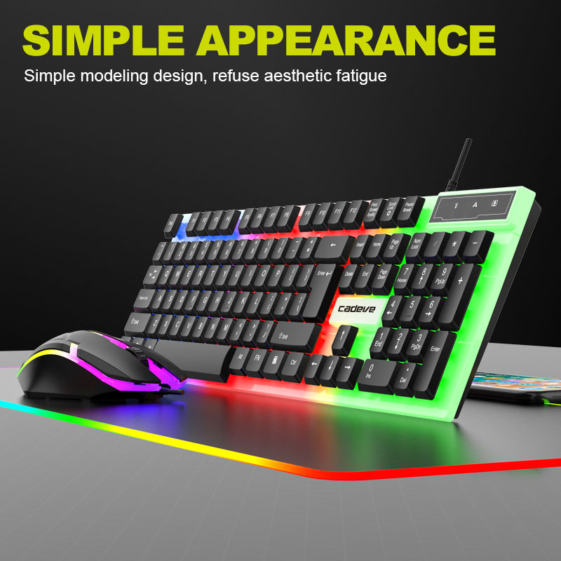 APAYADO LDK9122 Combo Tastiera - Gaming Keyboard And Mouse Combo recensione e prezzo