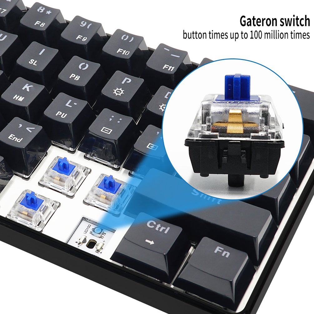 SKYLOONG GK61 Mini portatile 6 - Gaming Keyboard And Mouse Combo recensione e prezzo