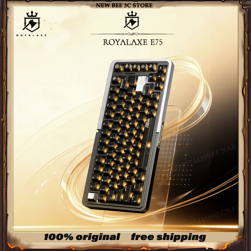 Royalaxe E75 HE Guscio in allu - Gaming Keyboard Hall Effect Switches recensione e prezzo