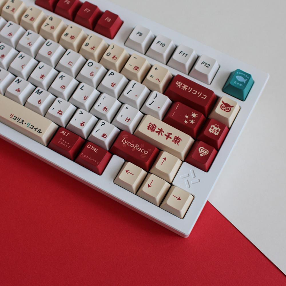 Lycoris Recoil Anime PBT Keyca - Gaming Keyboard Ergonomic recensione e prezzo